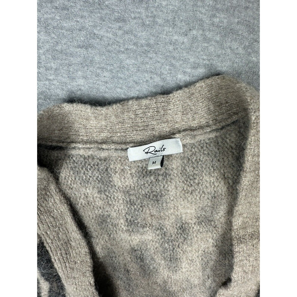 Rails Oslo Cardigan Spotted Hazel Alpaca Wool Ble… - image 4